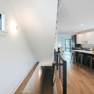Project #58 | Contemporary Post-to-Post Staircase