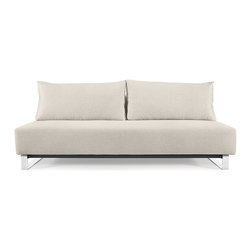 Reloader Sleek Detachable Slip Cover Full Sofa Bed - Futons