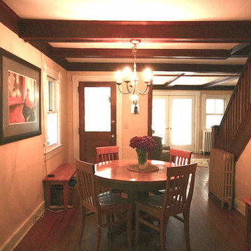 Dining room after (hallway before)