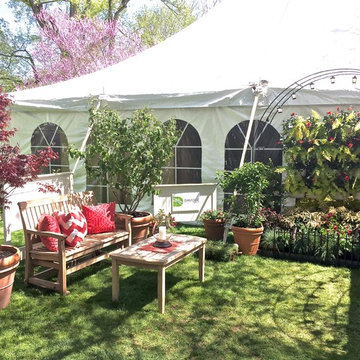 Morven in May - Entry Garden - Princeton NJ