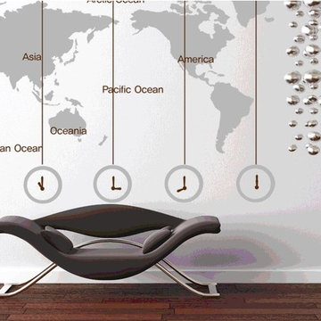 World map Wall decor