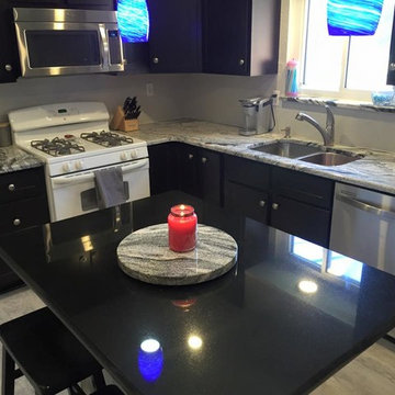 Silver Cloud Granite Kitchen