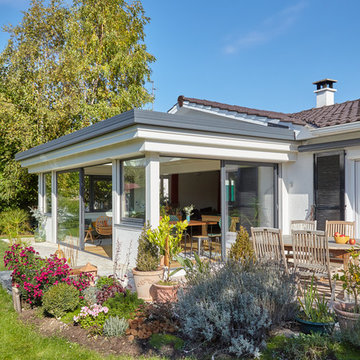 Véranda toit plat Sina