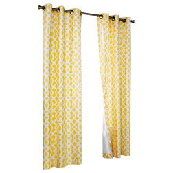 Contemporary Curtains by Commonwealth Home Fashions