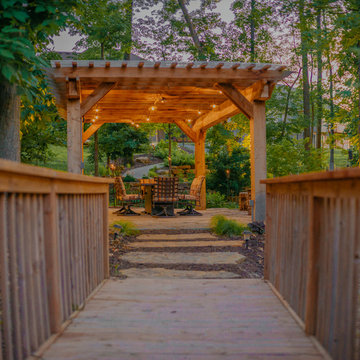 Adjoining Backyards, Columbia MO