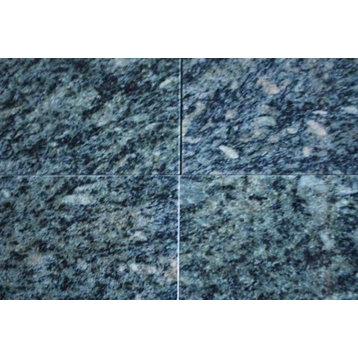 Verde Maritaka Granite Tiles, Polished Finish, 12"x12", Set of 40