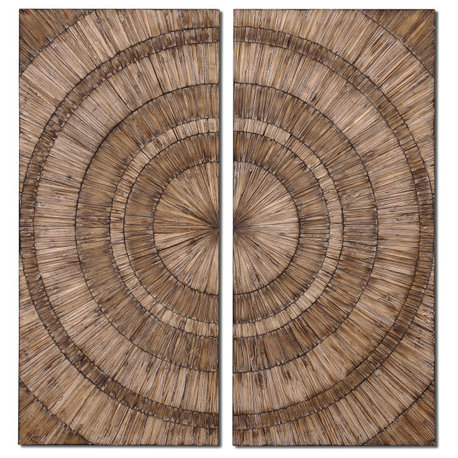 Lanciano Wood Wall Art, Set of 2