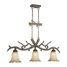 Rustic kitchen island light fixtures