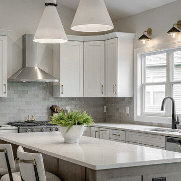 Sleek Transitional Home with Warm Neutrals