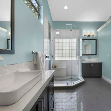Modern Open Bathroom