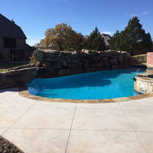 pool deck