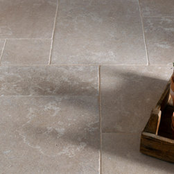 Dijon Tumbled Limestone || Floors of Stone - Home Improvement