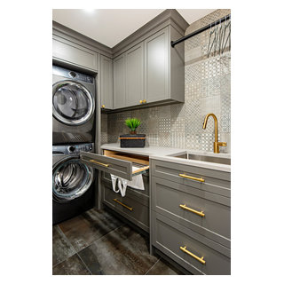 Kingsway - Transitional - Laundry Room - Toronto - by Pizzale Design ...