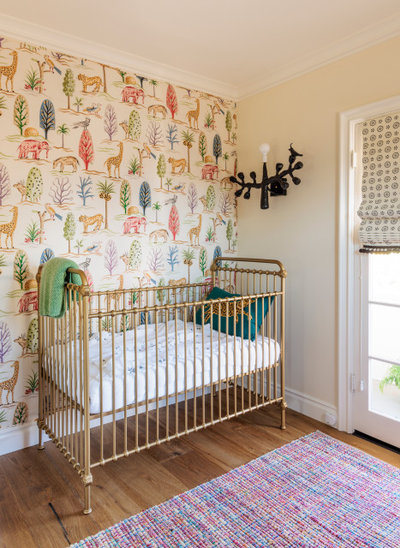 Eclectic Nursery by Alison Kandler Interior Design