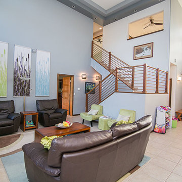 Living Room and Front Entry