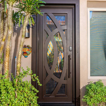 Custom HD Iron Entry Door