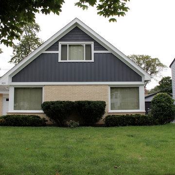 Elmhurst, IL Ranch Style Exterior Remodel