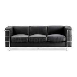 Fortress Sofa in Black - Sofas