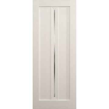 Slab Door 32x80 Ego 5014 Painted White Oak Wood Veneer Doorspocket Barn