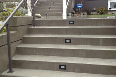 Inspiration for a staircase remodel in Vancouver