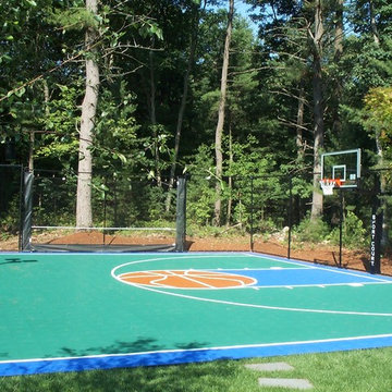 Backyard Basketball Courts in Middleton