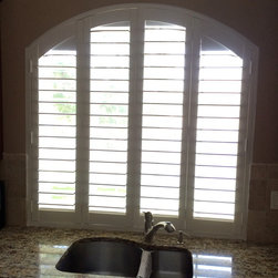 Speciality Shades with Window Coverings - Interior Shutters