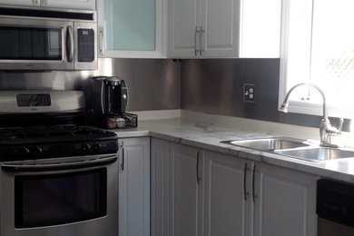 Kitchen - contemporary kitchen idea in Toronto