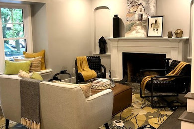 Home design - country home design idea in Detroit