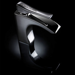 Swarovski crystal bathroom faucet | Chrome - Bathroom Sink Faucets
