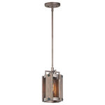 Maxim Lighting - Maxim Lighting 25261BWWZ Outland - One Light Pendant - Combining wood panels finished in Barnwood with mesh and metal finished in Weathered Zinc creates a rustic look appropriate for today's interiors. Bolt head accents complete the look and add an industrial element to this collection which works well in Modern Farmhouse design.   Warranty: 1 Year Canopy Included: Yes  Canopy Diameter: 5 x 0.75Outland One Light Pendant Barn Wood/Weathered Zinc *UL Approved: YES *Energy Star Qualified: n/a  *ADA Certified: n/a  *Number of Lights: Lamp: 1-*Wattage:60w E26 Medium Base bulb(s) *Bulb Included:No *Bulb Type:E26 Medium Base *Finish Type:Barn Wood/Weathered Zinc
