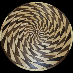 Marquetry & Parquet - Floor Medallions And Inlays