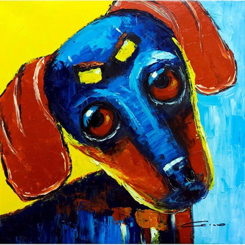 "Dog I" Wall Art, 24"x24"