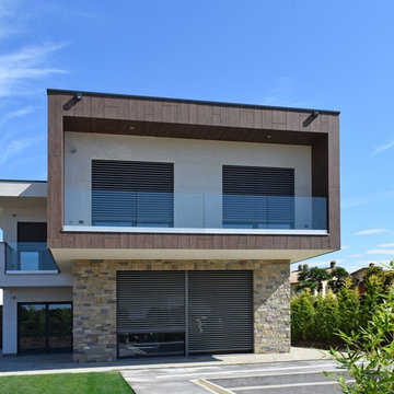 Villa moderna in legno - Romano di Lombardia