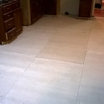 water damage sub-flooring repair