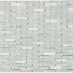 Bestview Glass Mosaic Random Strip Ballentine 201594 - Tile