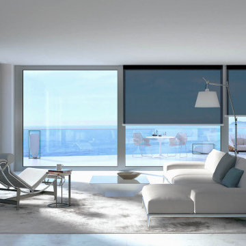 Modern Living Room Blinds