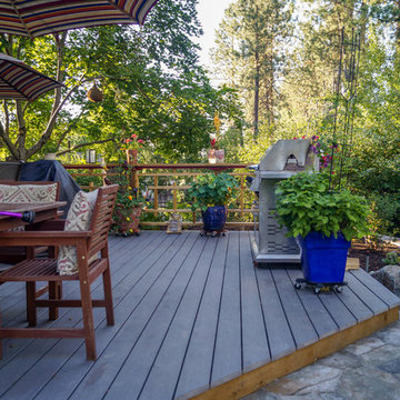 Mid-Century Backyard