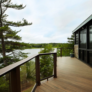 Screened Porch with Composite Decking