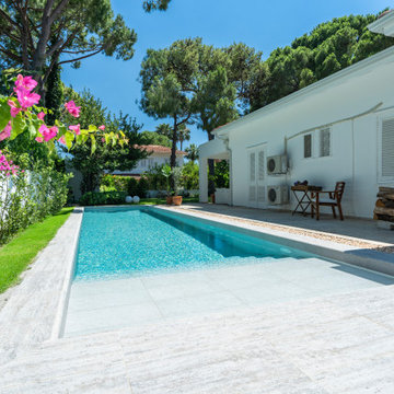 Snow White Porcelain Tiles - Ilıca,Izmir Villa