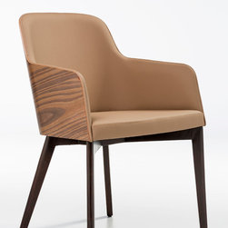 Hudson Wood Armchair by B&T - Dining Chairs