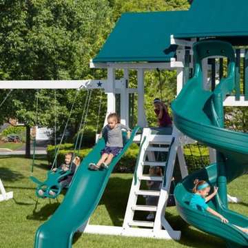 Vinyl Playsets - Nebula E54 Swingset