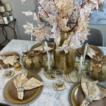Fall holiday decorating service
