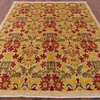 William Morris Hand Knotted Wool Rug 8' 1" X 10' 1" Q1761