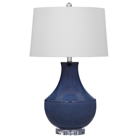 Kinney Table Lamp - Dark Blue