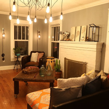 Boho-chic Industrial Bungalow