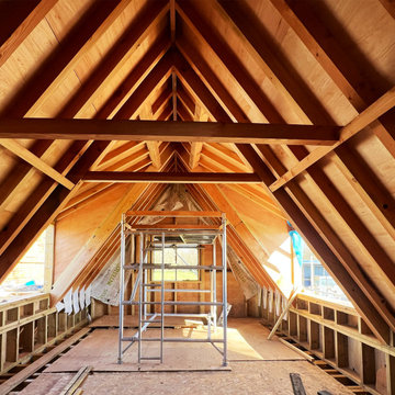 Thatched Cottage Extension under Construction