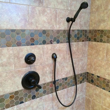 Bathroom Remodel with Walk In Shower