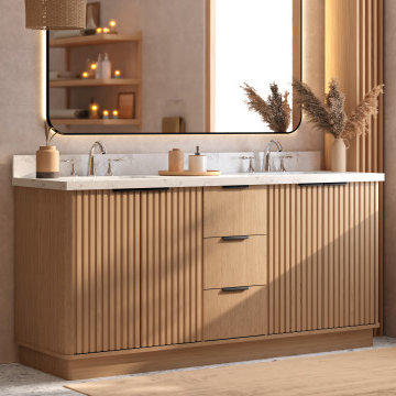 Kathryn 72'' Light Bathroom Vanity