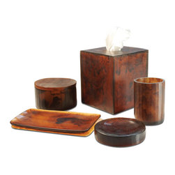 Corsica Tiger Eye Bathroom Set - Products