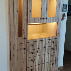 Hickory entry way cabinet - Products